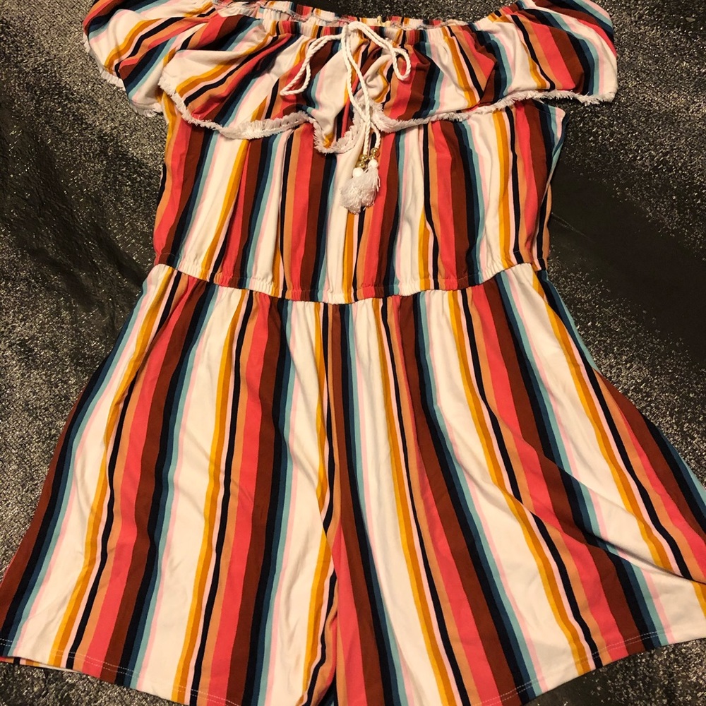 Plus size romper